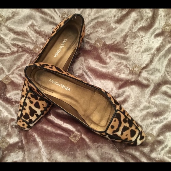 Ramon Tenza Shoes - Leopard print Flats - Ramon Tenza - Size 6